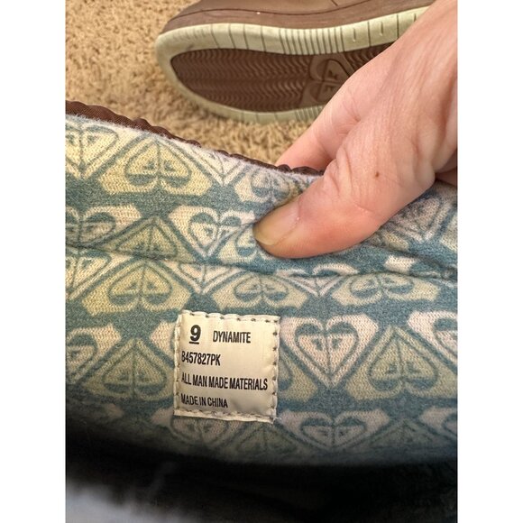 Roxy Dynamite Womens Snow Boots Brown Pull-on Quilted Winter 9 Durable Design - Picture 4 of 10